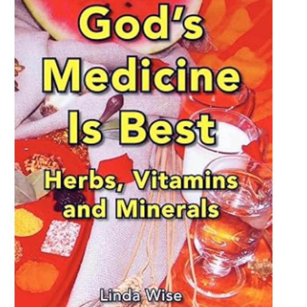 ❤️God's Medicine Is Best by Linda Wise - Author signed🫶Collectible